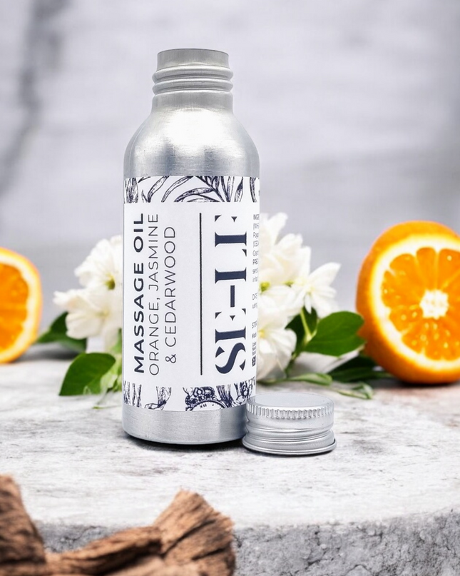 Orange, Jasmine & Cedarwood Massage Oil