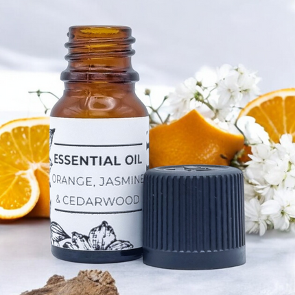 Orange, Jasmine & Cedarwood Essential Oil Blend