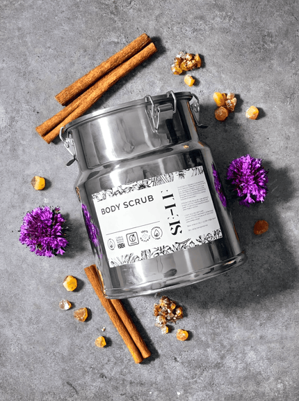 Frankincense & Patchouli Salt Scrub - SE - LF Pro