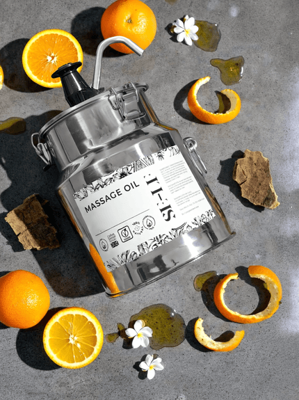 Orange, Jasmine & Cedarwood Massage Oil - SE - LF Pro